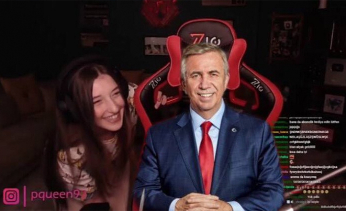 Pelin'in Photoshop'lu resmi Mansur Yavaş'ın dikkatini çekti
