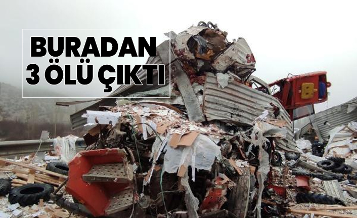 Buradan 3 ölü çıktı