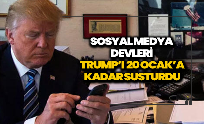 Trump'ın sosyal medya hesapları donduruldu