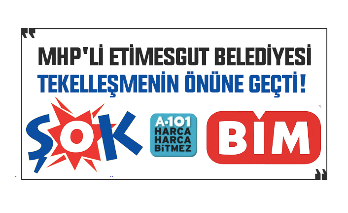MHP'li Etimesgut Belediyesi tekelleşmenin önüne geçti!