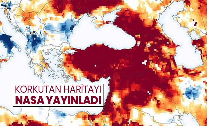 Korkutan haritayı NASA yayınladı
