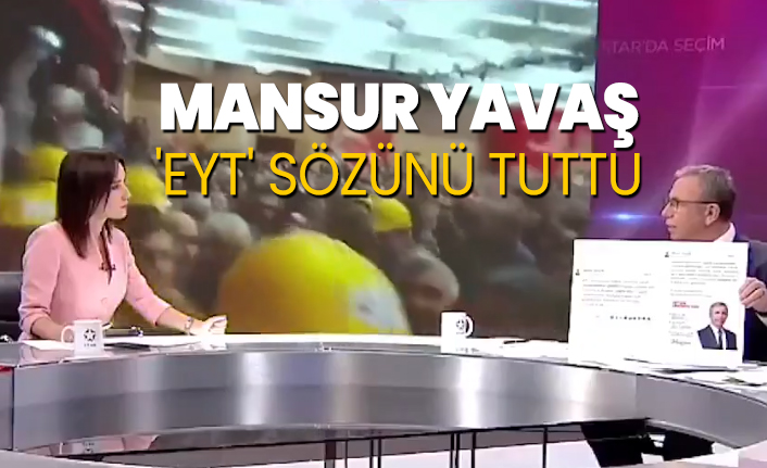 Mansur Yavaş 'EYT' sözünü tuttu