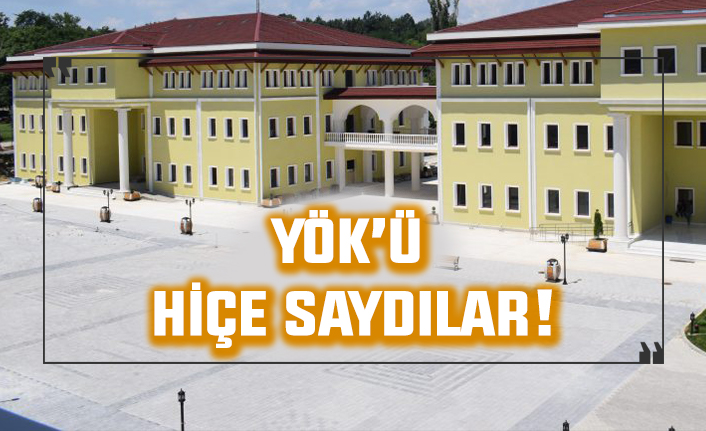 Uluslararası Balkan Üniversitesi YÖK'ü hiçe saydı!