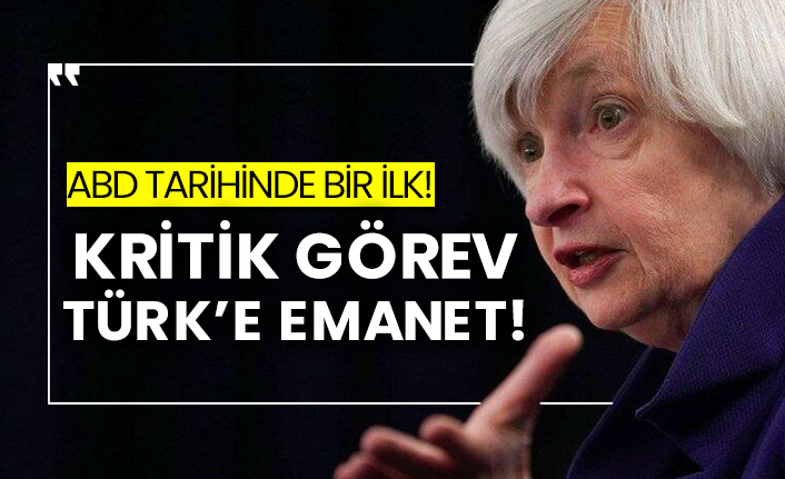 ABD tarihinde bir ilk!  Kritik görev Türk'e emanet!