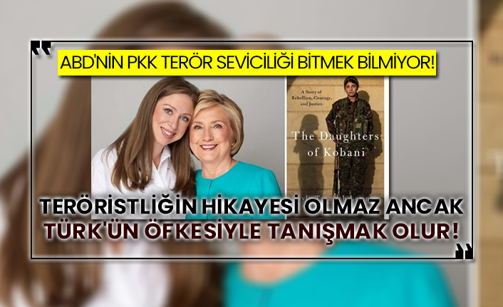 ABD'nin Pkk terör seviciliği bitmek bilmiyor!  Teröristliğin hikayesi olmaz ancak Türk'ün öfkesiyle tanışmak olur!