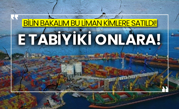 Antalya limanı onlara satıldı!