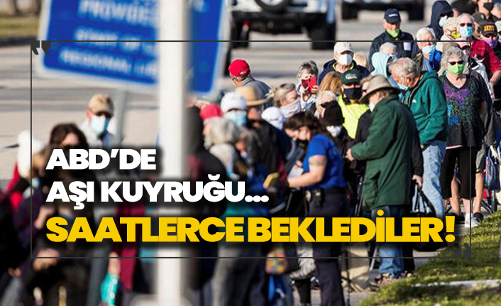 ABD'de koronavirüs aşısı kuyruğu!