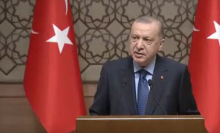 Erdoğan'dan yerli aşı açıklaması