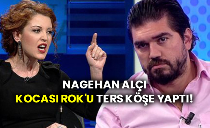 Nagehan Alçı kocası ROK'u ters köşe yaptı!