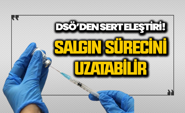 DSÖ'den AB'ye sert eleştiri!