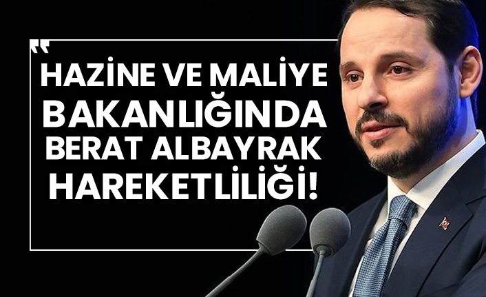 Hazine ve Maliye Bakanlığında Berat Albayrak hareketliliği!