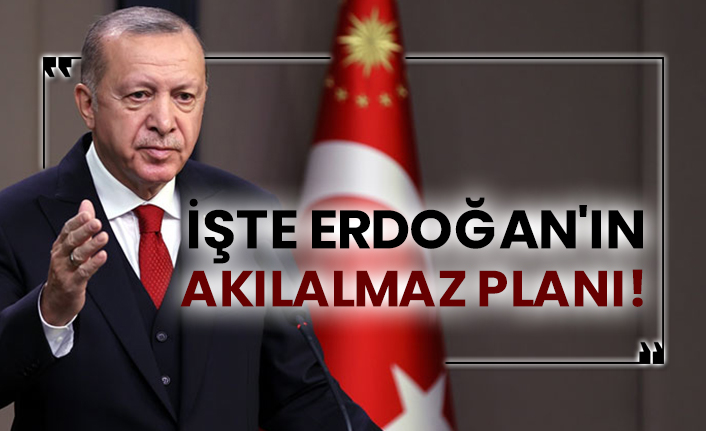 İşte Erdoğan'ın akılalmaz planı!
