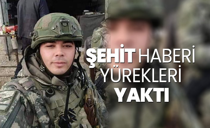 Şehit haberi yürekleri yaktı