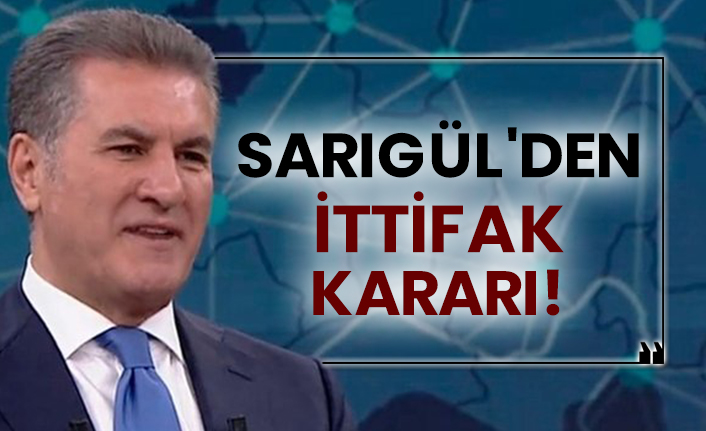 Türkiye Değişim Partisi Lideri Mustafa Sarıgül'den ittifak kararı!
