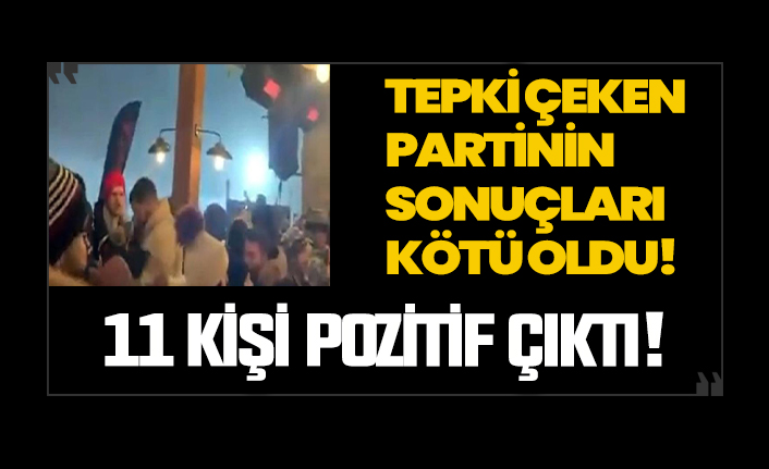 Uludağ'da korona partisinin sonucu ağır oldu! 11 kişi koronavirüse yakalandı