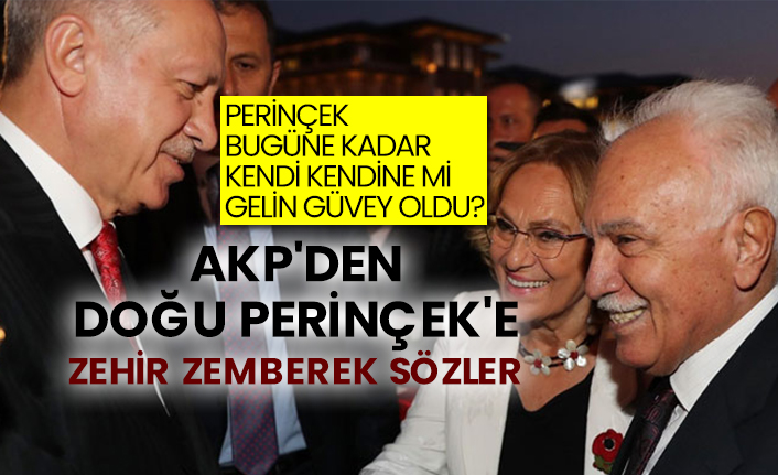 AKP'den Doğu Perinçek'e zehir zemberek sözler