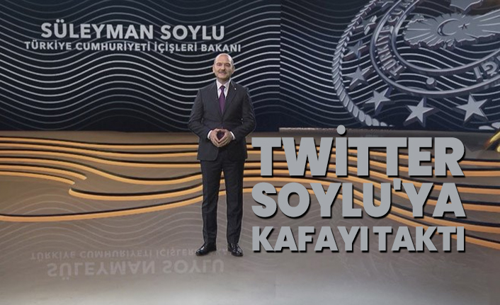 Twitter Süleyman Soylu'ya kafayı taktı