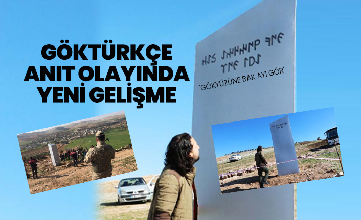 Göktürkçe anıt olayında yeni gelişme