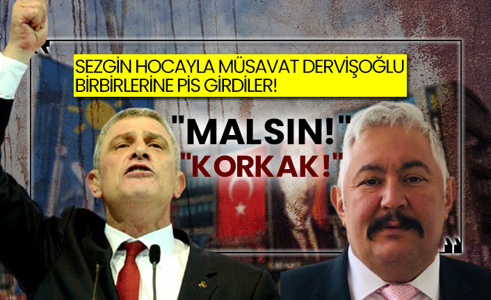 Sezgin hocayla Müsavat Dervişoğlu birbirlerine pis girdiler!