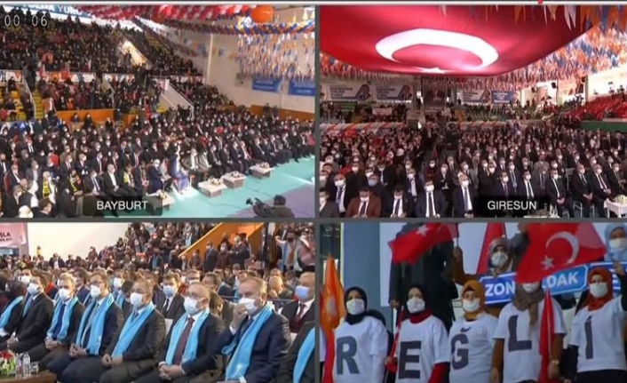 AKP kongreleri ‘mesafe’ tanımıyor