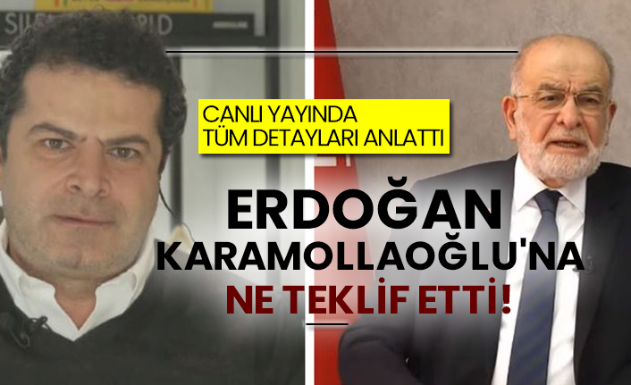 Canlı yayında tüm detayları anlattı: Erdoğan Temel Karamollaoğlu'na ne teklif etti!