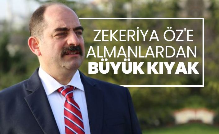 Zekeriya Öz'e Almanlardan büyük kıyak