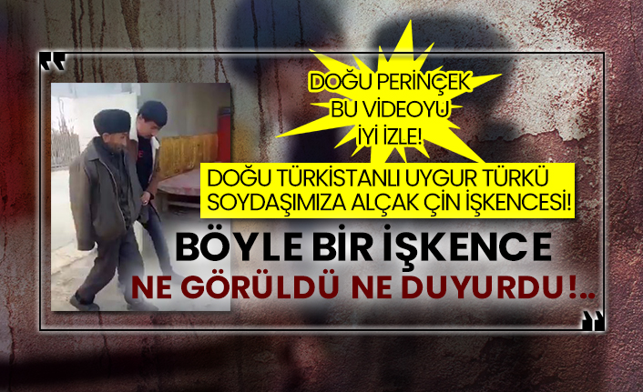 Doğu Perinçek bu videoyu iyi izle! Doğu Türkistanlı Uygur Türkü soydaşımıza alçak Çin işkencesi! Böyle bir işkence ne görüldü ne duyurdu!..