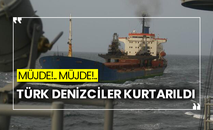 Nijerya'daki Türk denizciler kurtarıldı