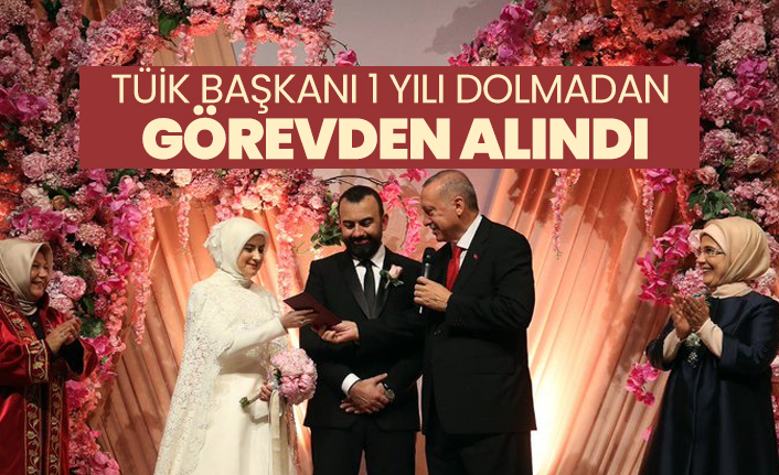 TÜİK başkanı 1 yılı dolmadan  görevden alındı