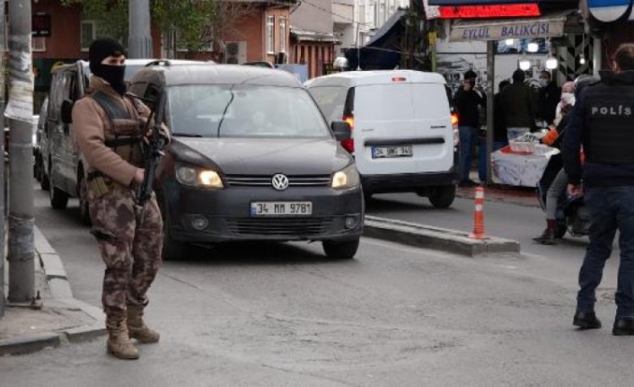 Okmeydanı'na giriş çıkışlar kapatıldı!