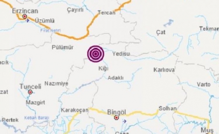 Tunceli'de korkutan deprem! Çevre illerde de hissedildi