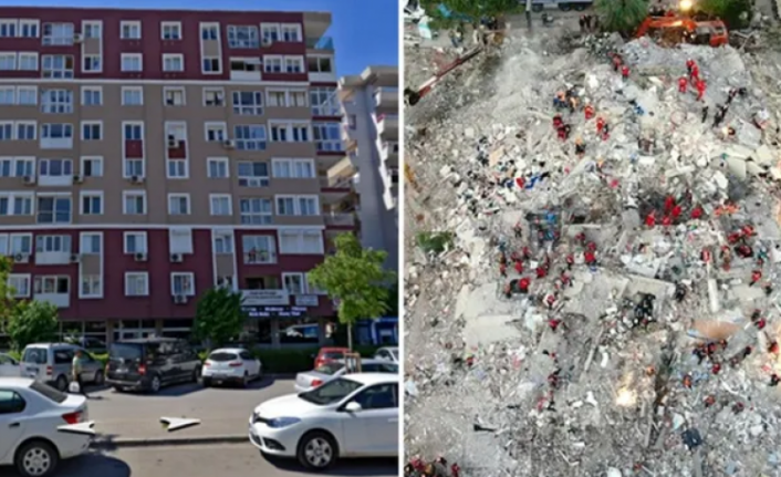 İzmir depreminde yıkılan Rıza Bey Apartmanı'nın yerine ne yapılacağı belli oldu