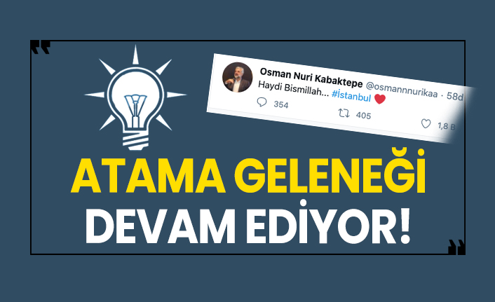 İstanbul AKP'ye atanan yeni İl Başkanı