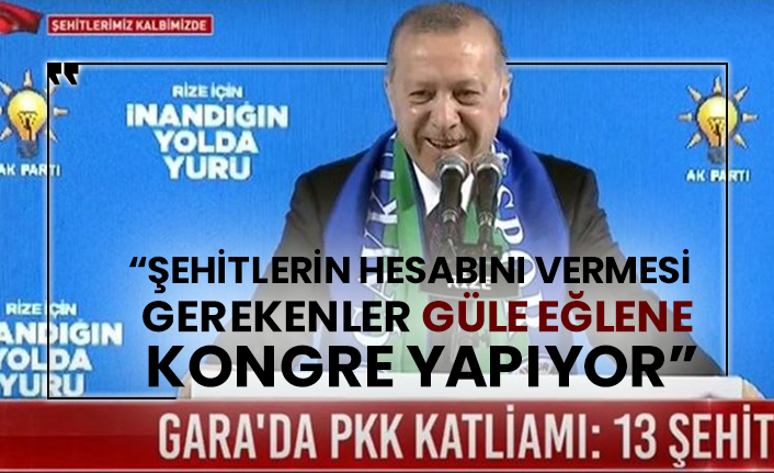 Babacan’dan Erdoğan’a: Şehitlerin hesabını vermesi gerekenler güle eğlene kongre yapıyor