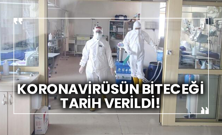 Koronavirüsün biteceği tarih verildi!