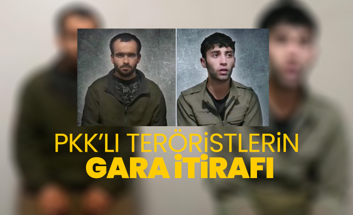PKK’lı teröristlerin Gara itirafı