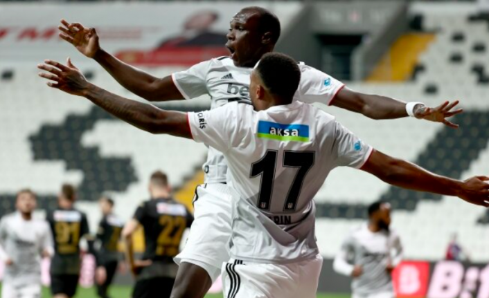 Beşiktaş 3 puanı 3 golle aldı