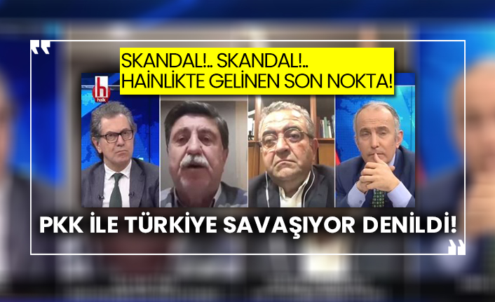 Skandal!.. Skandal!..  Hainlikte gelinen son nokta!  Pkk ile Türkiye savaşıyor denildi!