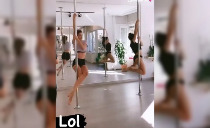 Şeyma Subaşı kız arkadaşlarıyla yaptığı direk dansıyla gündem oldu