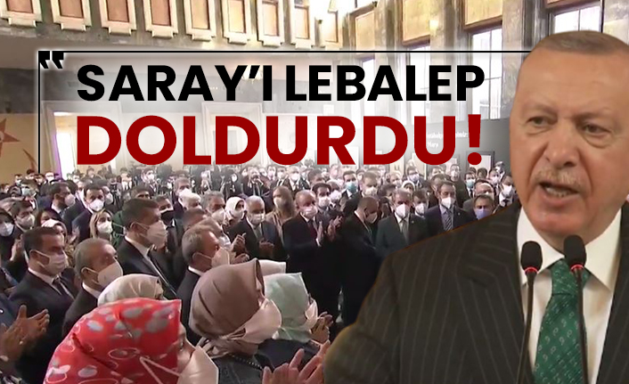 Saray Lebalep dolu!