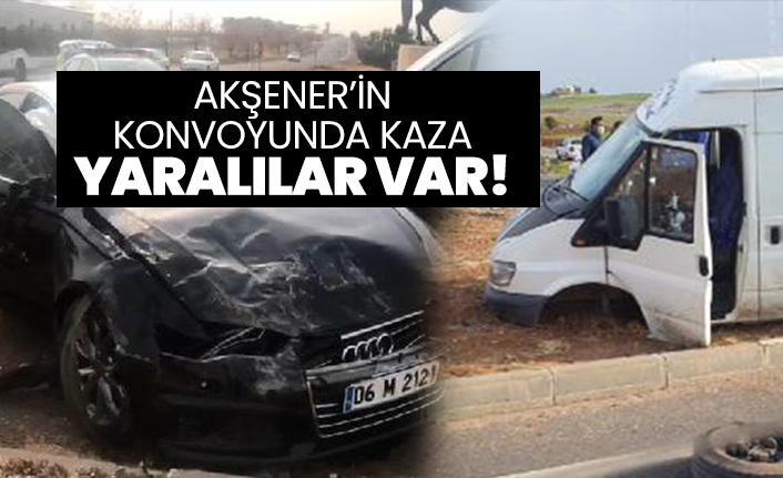Meral Akşener’in konvoyunda kaza 'Yaralılar var'