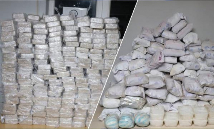 PKK'ya ait 482 kilo eroin, 65 kilo metamfetamin ele geçirildi