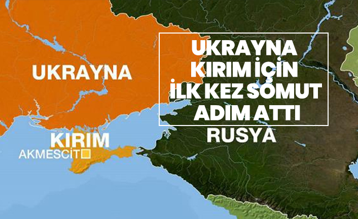 Ukrayna  Kırım için ilk kez somut adım attı