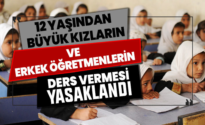 12 yaşından büyük kızların şarkı söylemesi ve erkek öğretmenlerin kızlara müzik dersi vermesi yasaklandı!