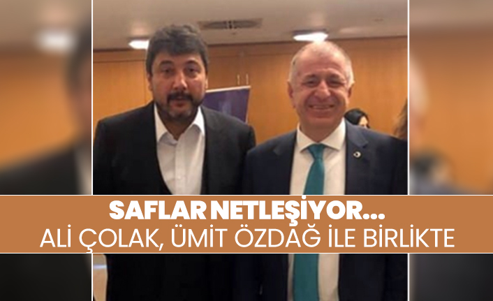 Ali Çolak, Ümit Özdağ ile birlikte hareket edecek