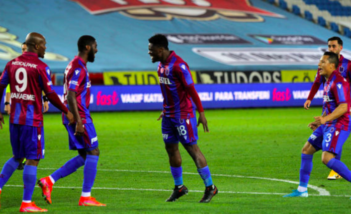 Trabzonspor farklı kazandı!