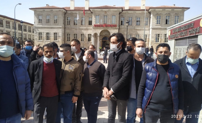 Esnaftan valilik önünde büyük isyan!