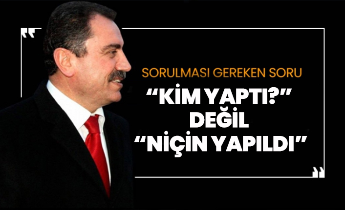 Yazıcıoğlu cinayetin sorulması gereken soru “Kim yaptı?” değil “niçin yapıldı”