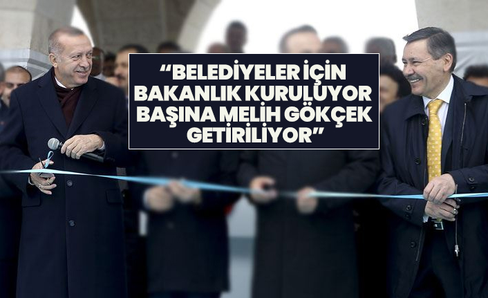 Belediyeler için  bakanlık kuruluyor  başına Melih Gökçek  getiriliyor