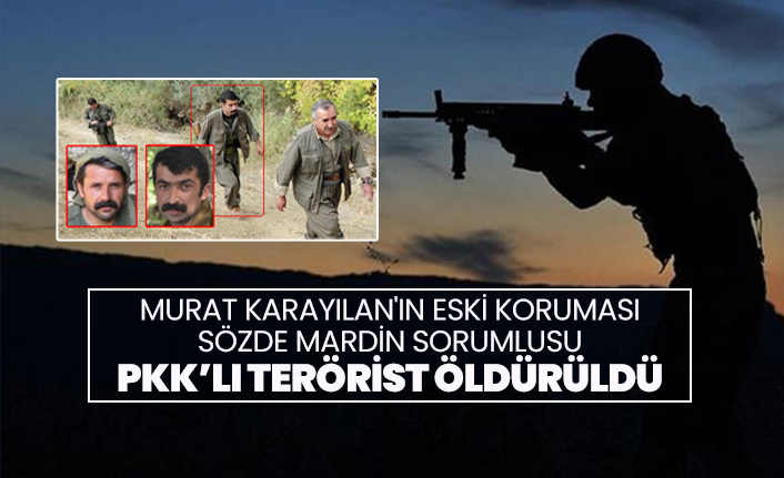 Murat Karayılan'ın eski koruması sözde Mardin sorumlusu PKK’lı terörist Hasan Mahmudi öldürüldü